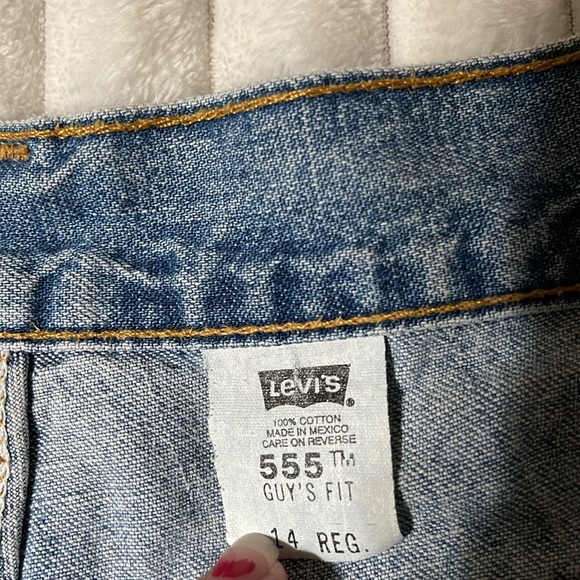 Levis 555 Guy’s Fit Vintage Short | Size 14 - Picture 8 of 12